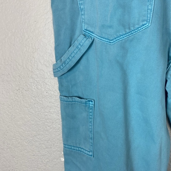Vervet turquoise carpenter pants - Picture 6 of 7